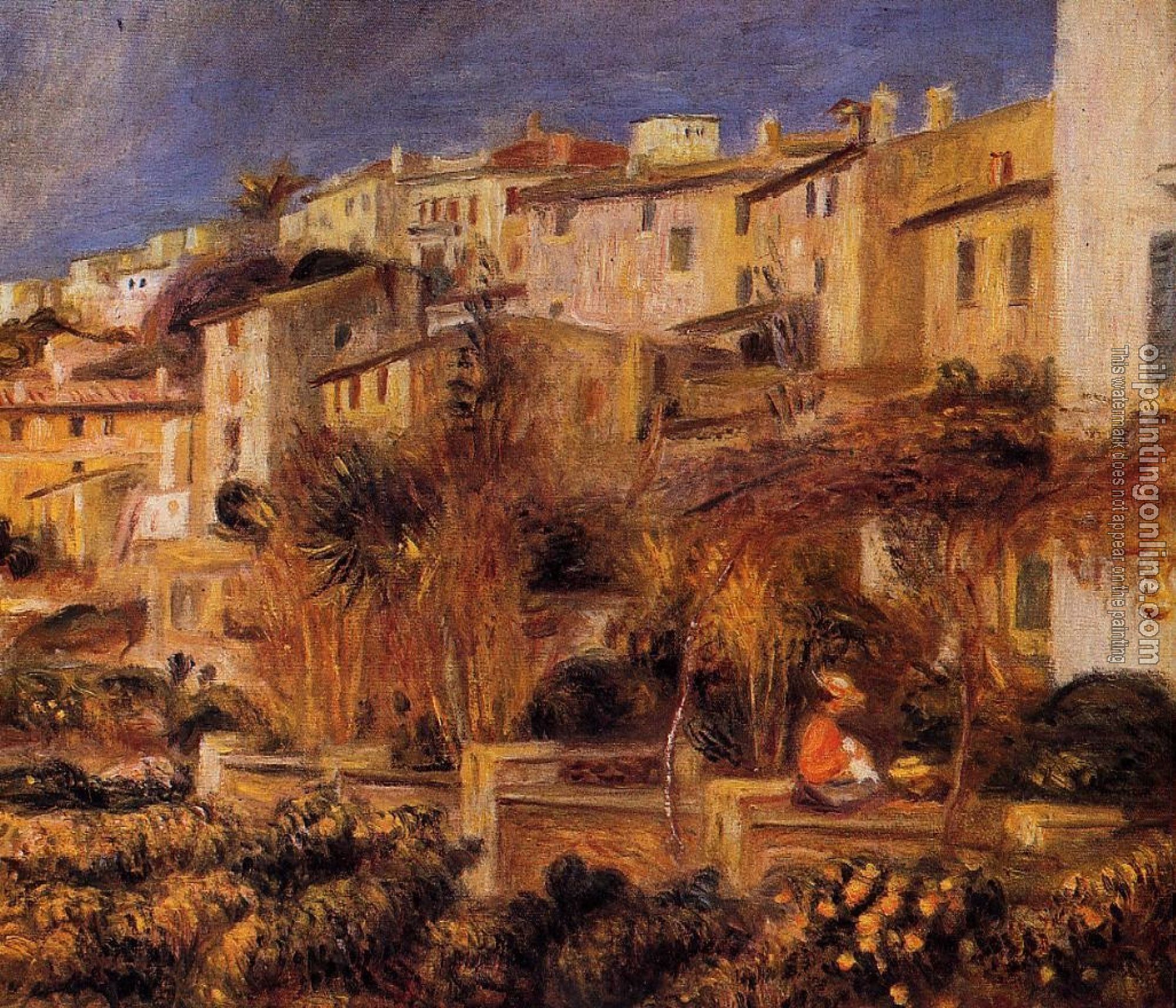 Renoir, Pierre Auguste - Terraces at Cagnes